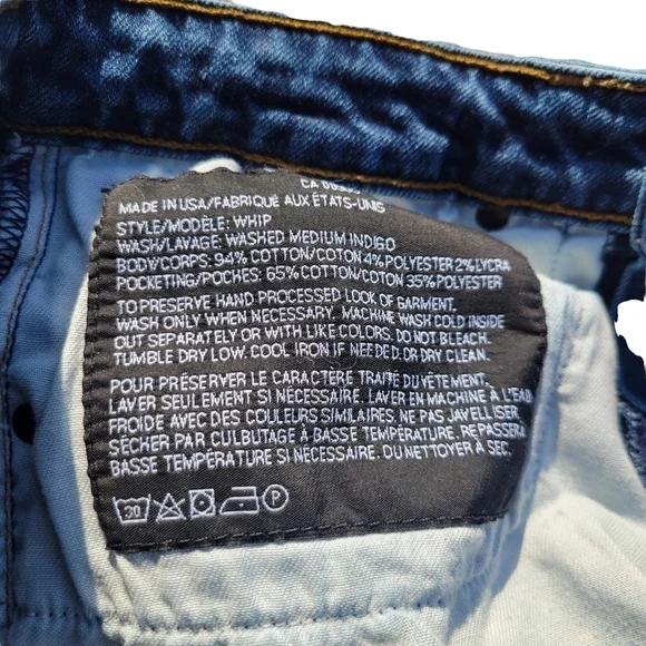 Denim X Alexander Wang Whip Skinny Jeans in Medium Indigo - Picture 7 of 11